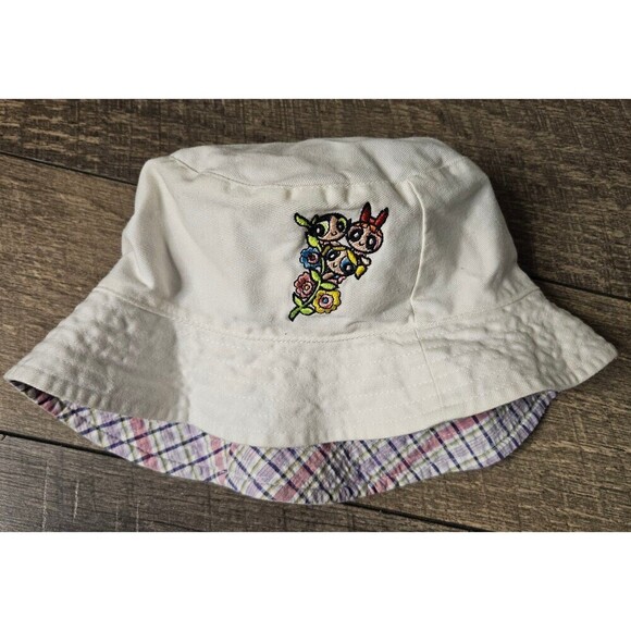 PowderPuff Girls Vintage Y2K Bucket Hat - Picture 1 of 5